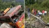 Himachal Bus Road Accident : मनाली से पठानकोट जा रही निजी बस हादसे की ​शिकार, 10 यात्री हुए घायल 