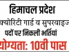Himachal Mandi News || मंडी में सिक्योरिटी गार्ड के 120 पदों पर भर्ती आज, यहां होगा इंटरव्यू