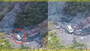 Himachal Road Accident || 200 मीटर गहरी खाई में लुढ़की कार, मासूम बच्चे की मौत, चार घायल