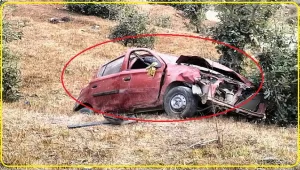 Himachal Road Accident || मंडी में कार अनियंत्रित होकर गहरी खाई में जा गिरी, चालक की मौके पर मौ*त