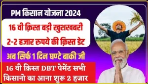 PM Kisan 16th Installment DBT Payment Release || 16 वीं किस्त की राशि कब आएगी अकाउंट में, किन किसानों को नहीं मिलेगा लाभ