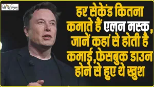 Elon Musk Net Worth || हर सेकेंड कितना कमाते हैं एलन मस्क, जानें कहां से होती है कमाई, फेसबुक डाउन होने से हुए थे खुश