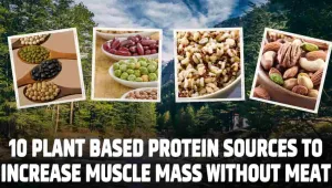 10 plant based protein sources to increase muscle mass without meat 