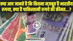 क्या आप जानते है कि कितना मज़बूत है भारतीय रुपया, क्या है पाकिस्तानी रुपये की कीमत...?