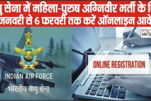 Agniveer Bharti 2024 || वायु सेना में महिला-पुरुष अग्निवीर भर्ती को लेकर आई बड़ी अपडेट, इस दिन से करें आवेदन || Indian Air Force Agniveer Recruitment