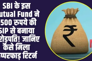 SBI Mutual Fund: SBI के इस Mutual Fund में मिल रहा छप्परफाड़ रिटर्न,  2500 रुपये की SIP से बनाया करोड़पति! 