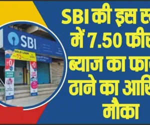 SBI Bank Financial Deadline || SBI की इस स्कीम में 7.50 फीसदी ब्याज का फायदा उठाने का आखिरी मौका