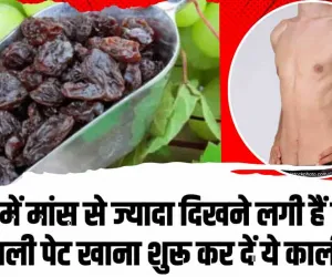 Weigh gain health tips || शरीर में मांस से ज्यादा दिखने लगी हैं हड्डियां तो, खाली पेट खाना शुरू कर दें ये काली चीज, तेजी से वजन बढ़ाने में करेगा मदद!