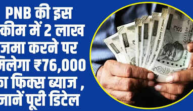 Punjab National Bank FD Return
