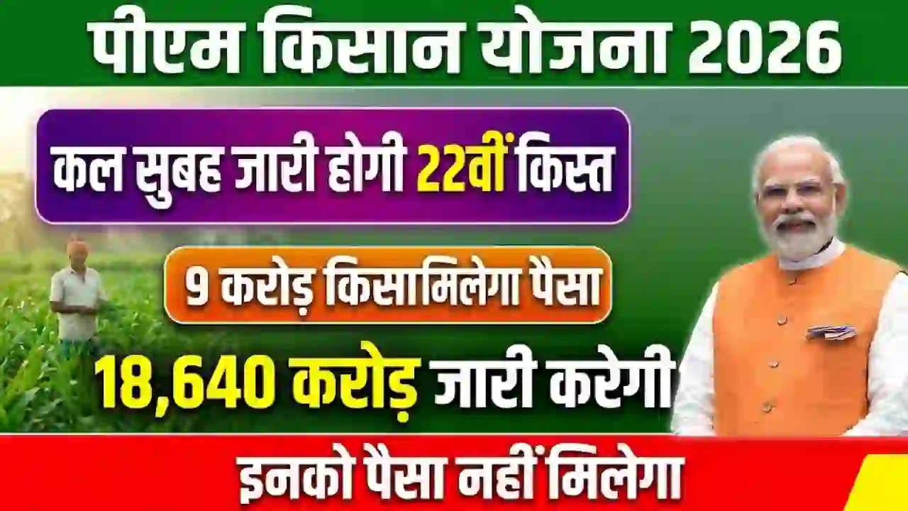 PM Kisan Samman Nidhi 22nd Installment: किसानों के खाते में आए 2000 रुपये; पीएम मोदी ने जारी की 18,640 करोड़ की राशि, ऐसे चेक करें अपना स्टेटस