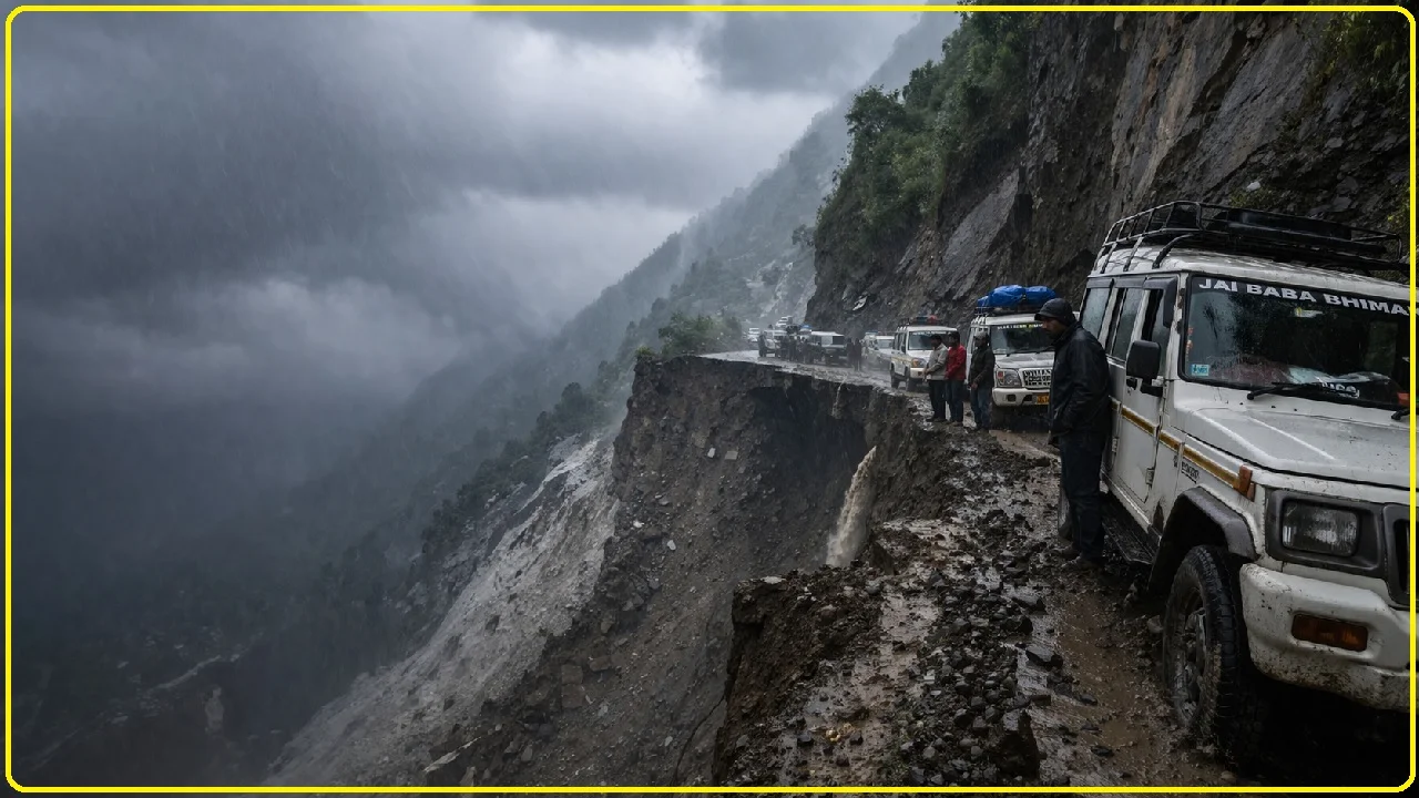 Chamba Pangi News: पांगी-कुल्लूू सड़क में कणू नाले में 60 मीटर सड़क क्षतिग्रस्त, भूस्खलन के बीच गाड़ियों में फंसे यात्रियों ने खौफ में काटी पूरी रात