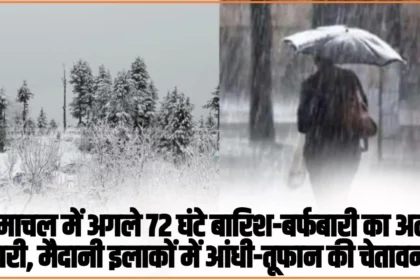 Himachal Weather Update: